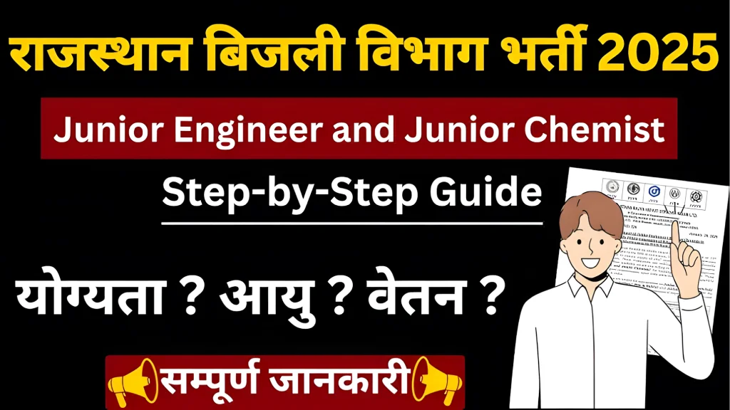RVUNL JE Vacancy 2025: आवेदन शुरू! जानें योग्यता, फीस, सैलरी और चयन प्रक्रिया